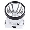 Super Bright Headlamp 90000lm Silver Rechargeable 1600mAh Battery Adjustable Headband