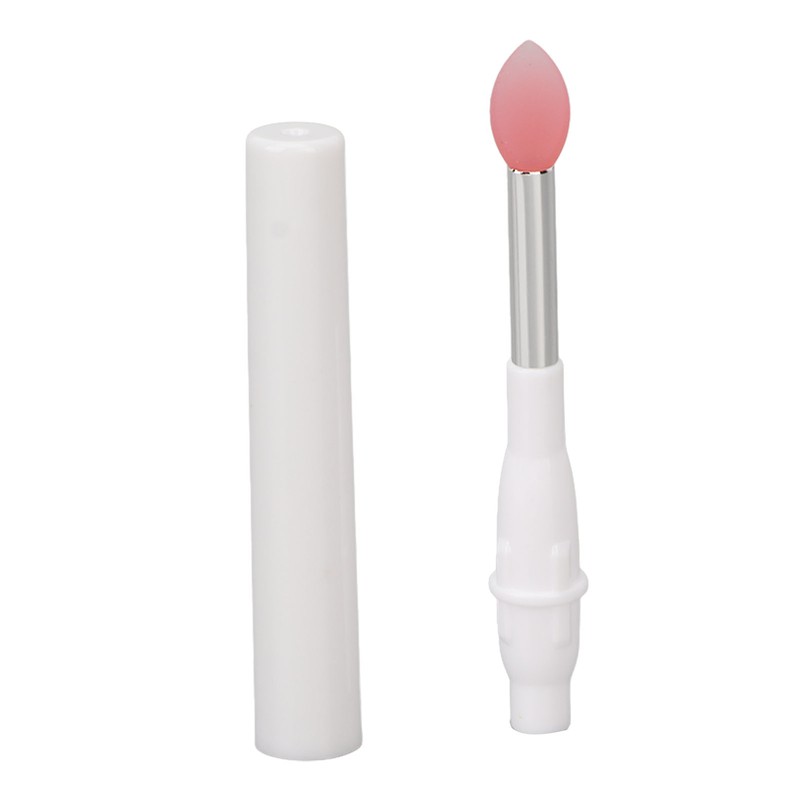 10Pcs Silicone Lip Brush Soft Reusable Dustproof Portable Multipurpose Lipstick
