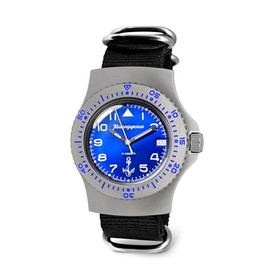 Vostok | Komandirskie 280684 Sea Captain Automatic Diver Wrist Watch | 31 Jewels Blk Strap, 31J_black