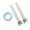 2Pcs Anode Rod 1/2 in NPT Thread Anode Rod with