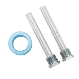2Pcs Anode Rod 1/2 in NPT Thread Anode Rod with Stable Performance, and Safe Construction, Easy to Use for RV Hot Water Heaters