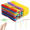 BLPRKOT Pack of 40 Propeller Toy, Dragonfly Plastic, Helicopter Rotation,