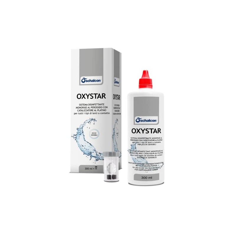 OXYSTAR Perossido di idrogeno per la disinfezione delle lenti a