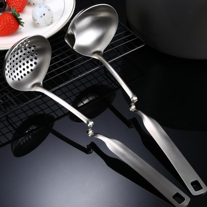 Unomor Grease Remover Cooking Tool Oil Filter Spoon 304 Stainless