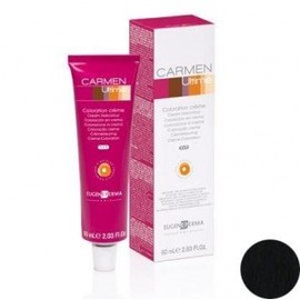 Eugene Perma Carmen Ultime Permanent Coloration Cream Hair Color 60ml - 03.10 Intense Blue Dark Brown