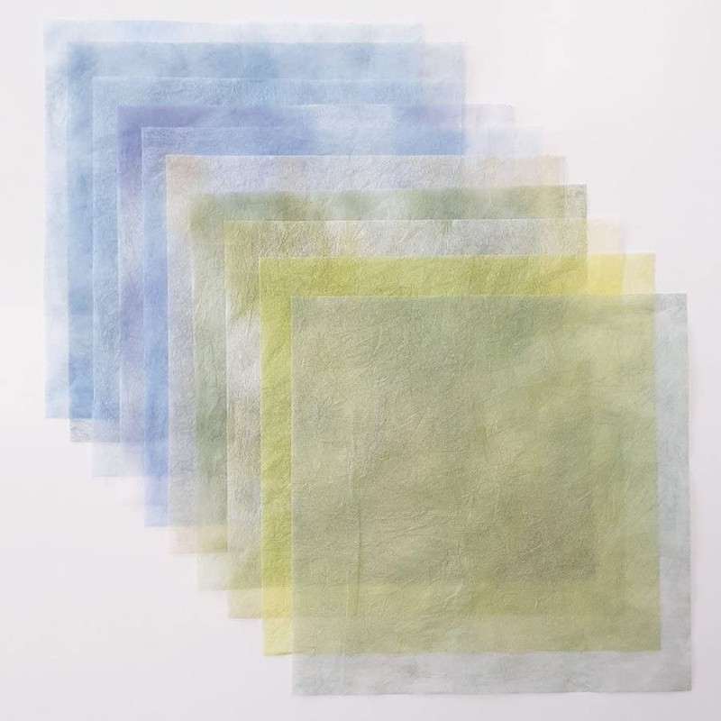 Heoryindo Japanese Paper Set, 20 Colors x 2 Sheets, 5.9
