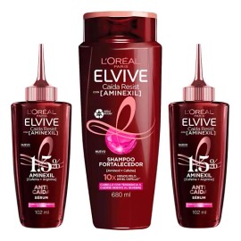 Shampoo Y 2 Serum Anticaida Loreal Aminexil Para 60 Días