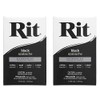 Rit, Black Purpose Powder Dye, 1-1/8 oz (Тwo Рack)