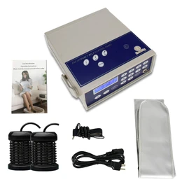 Healcity Ion Ionic Detox Foot Bath Machine System Birthday Gift Negative Hydrogen with Far Infrared Belt, Two Ion Cleanse Arrays