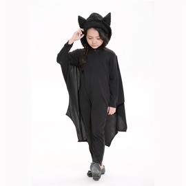 Unisex Bat Kids Animal Fancy Dress Costume Uniforms S
