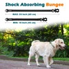 PetBonus Bungee Dog Leash Extension, 18'' Shock Absorbing Lead Extender