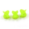 CUESOUL TERO AK4 Green Dart Flights Shield Shape Set of
