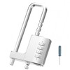 Cabinet Lock with Combination, Adjustable U-Shaped Combination Cabinet Lock Latches