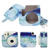 PU Leather Portable Single Shoulder Camera Case Protective Pouch Cover
