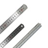 Dapetz ® 3 Pcs Set Stainless Steel Ruler Metal Double