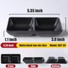 Ntwoiee 6 Pcs Dual Dipping Sauce Bowls Soy Sauce Dish