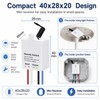 QIACHIP Wireless Switch with Remote Control 230 V, 433 MHz