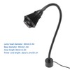 7W LED Machine Work Lamp with Magnetic Base Aluminum Gooseneck