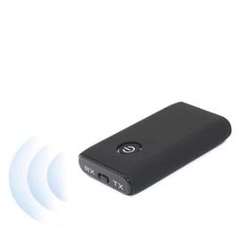 Operitacx Audioadapter Drahtloser Sender Empfänger Mit Klinkenstecker Für Lautsprecher Tv Computer Schwarz Für Streaming Gaming