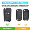 EnerCharge Key Fob Cover with Keychain,Soft TPU and Leather Full