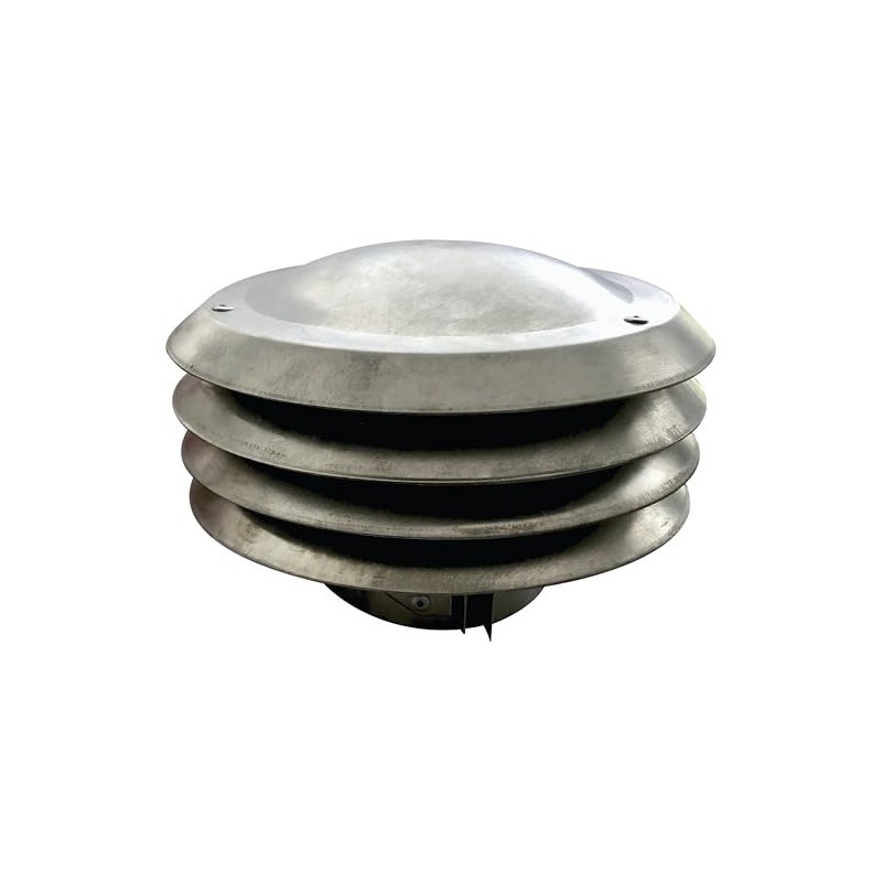 Water-Tite 81695 Multi-Cap Type B Vent Cap, Fits 5" to
