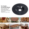 5in Grinding Wheel High Carbon Steel Wood Carving Disc Angle