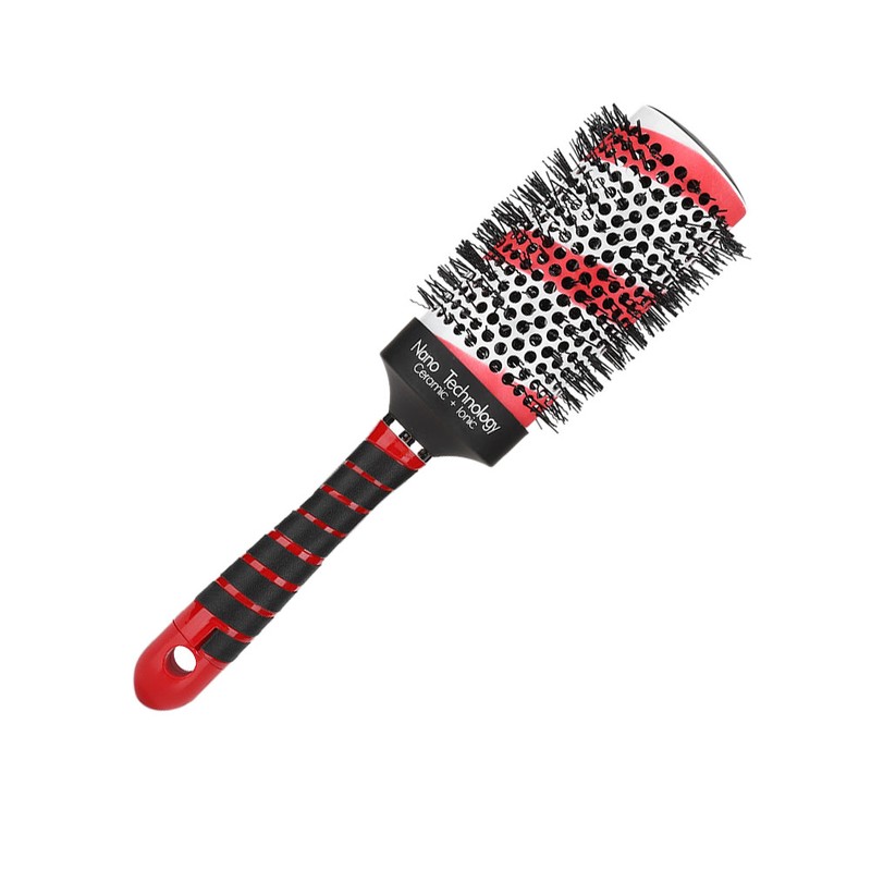 Unisex Ceramic Aluminum Comb Rolling Comb Cylinder Comb Hairstyling Tool