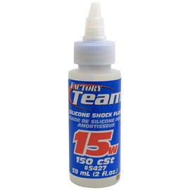 Team Associated 5427 15 Weight Silicone Shock Oil, 2-Ounce