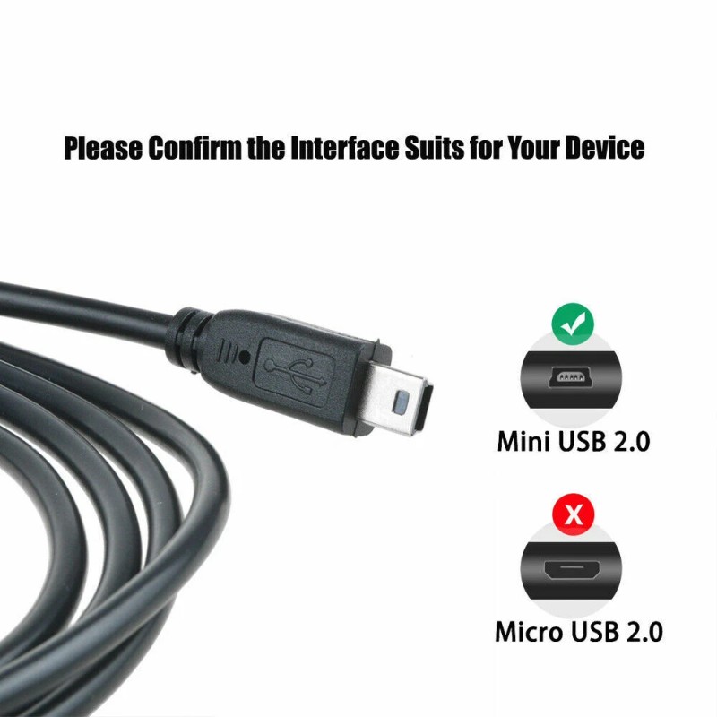 Pkpower USB CABLE CORD FOR ZOOM VOICE RECORDER H1 H2