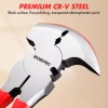 WORKPRO Fencing Plier 10-inch Multi Tool Fence Plier Staple Puller