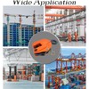 INTBUYING Vertical Plate Lifting Clamp 3T Load with Lock Hoist
