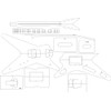 Electric Guitar Routing Template - ML