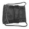 Basketball Backpack Black Large Capacity Drawstring Bag Outdoor Sports Camping