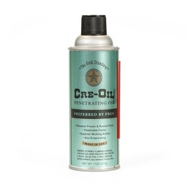 Cre-Oil Penetrating Oil – Low-Viscosity Thread Penetrant for Rusted Bolts, Nuts & Fittings; Bolt Loosener Spray with Residual Lubrication; Automotive & Industrial Use, 11 oz