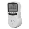 240V Socket Power Meter Smart with LCD Overload Protection Electricity