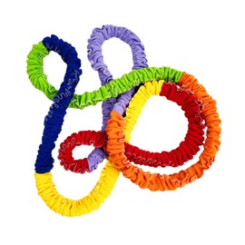 perfeclan Kooperative Stretch Band Übung Band Loop Praktische kreative dynamische Bewegung Sport Requisite für Jungen und Mädchen Kindergarten