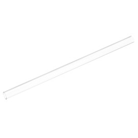 sourcing map 2pcs Clear Rigid Tubing Pipe 13mm(1/2") ID x 16mm(5/8") OD 1Ft(305mm) Round Plastic Polycarbonate Tube