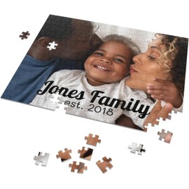 Rompecabezas personalizado, rompecabezas personalizado de fotos, 3005001000 piezas de madera rompecabezas personalizado para adultos y niños, familia