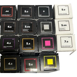 Color Space WHOLESALE LOT 15 COLOR SPACE Primary & Zero Ammonia  HAIR COLOR 4.05 oz ea
