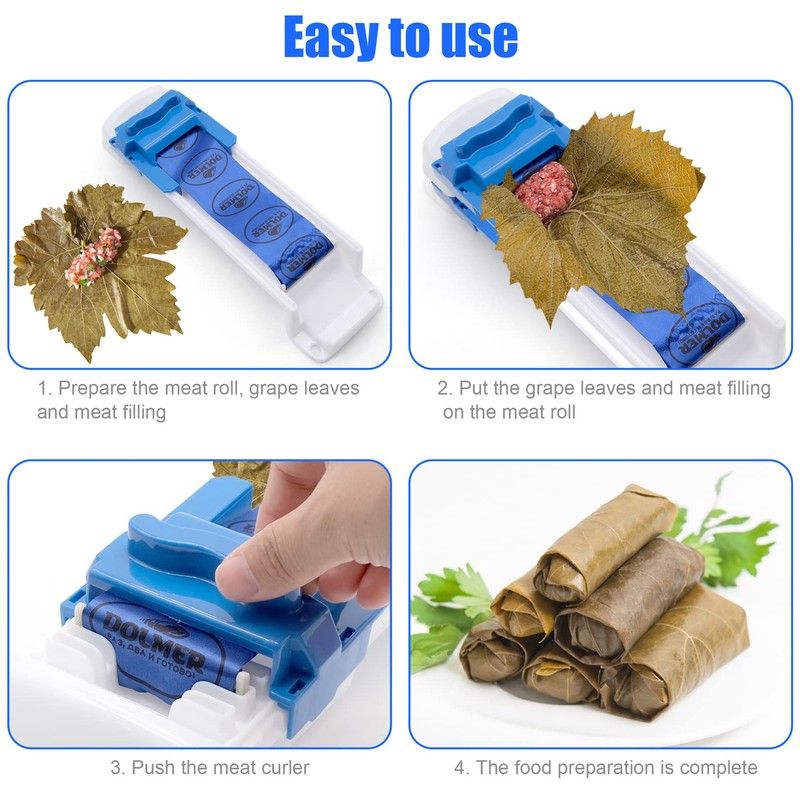 Grape Leaves Rolling Machine Quick Meat Rolling Tools, Cabbage Leaves
