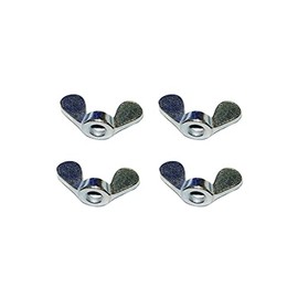 Wing Nuts Wing Nuts Galvanised M6 Pack of 4 (0020)