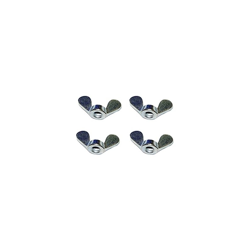 Wing Nuts Wing Nuts Galvanised M6 Pack of 4 (0020)