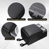 Frtcaty Center Console Organizer with Cup Holder & Padded Top