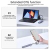 Frafuo USB C HUB-USB C Adapter 8 in 1 USB