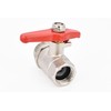 Ball Valve 1/2 Inch Internal Thread x 3/4 Inch External