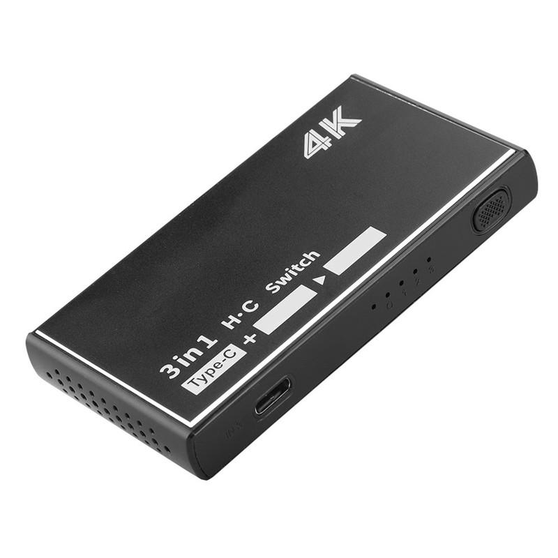 Video Switch Switcher Splitter HDMI Split Signal Adapter Converter for