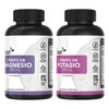 Citrato De Magnesio Y Potasio Vnat 1000mg 120Cp Bienestar Muscular