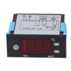 Temperature Controller Cooling Heating Multifunctional Thermostat with Dual Sensor AC220V