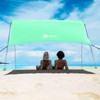 EasierHike Beach Shade Tent, 7 × 7.15 Ft Portable Easy