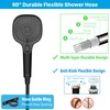 RV Shower Head with Hose and On Off Switch, 3-Spray